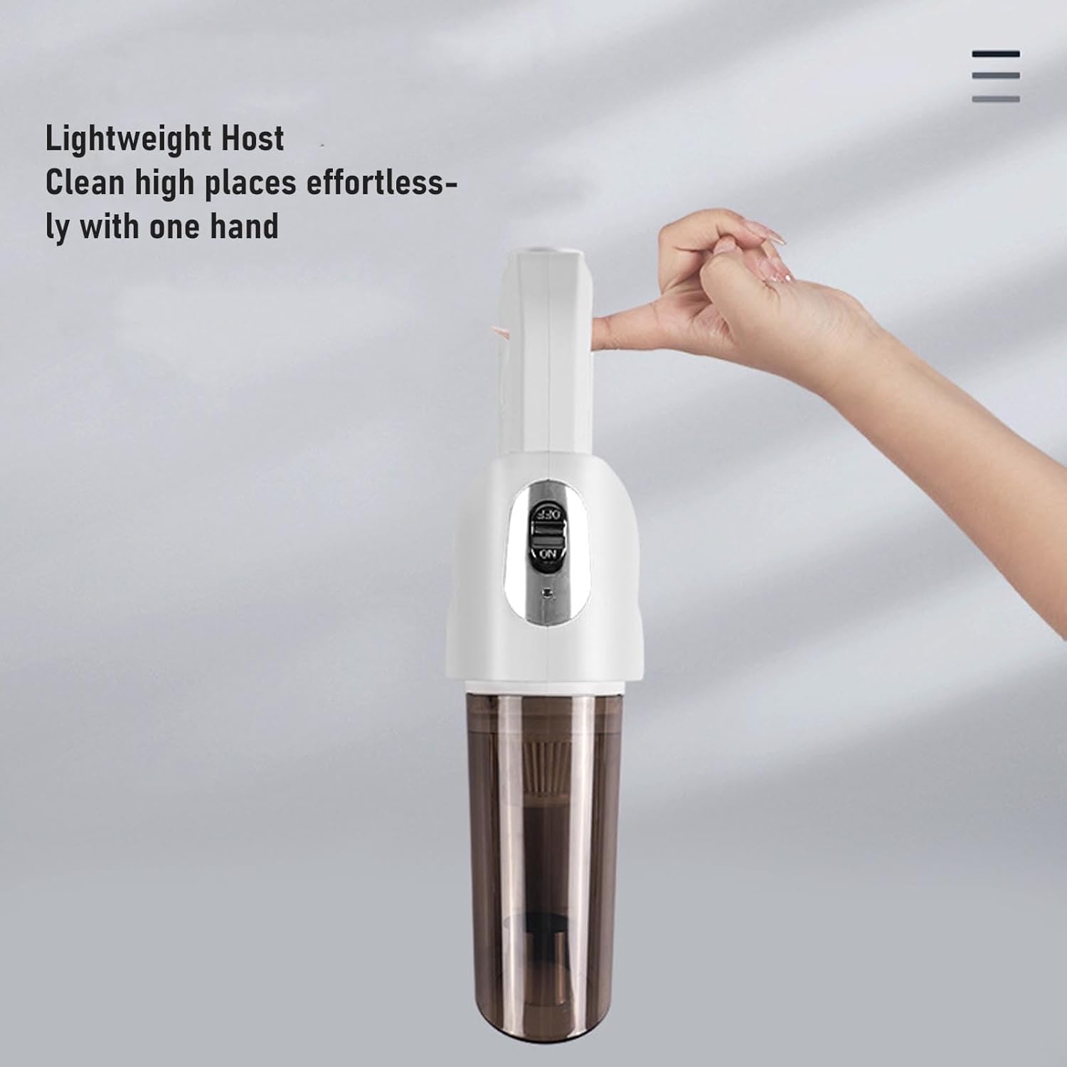 Diydeg Cordless Vacuum Cleaner, 2 in 1 Handheld Stick Vacuum 20000PA Strong Suction Low Noise Rechargeable Dust Cleaner Vacuum for Pet Hair Carpet Hardwood Floor