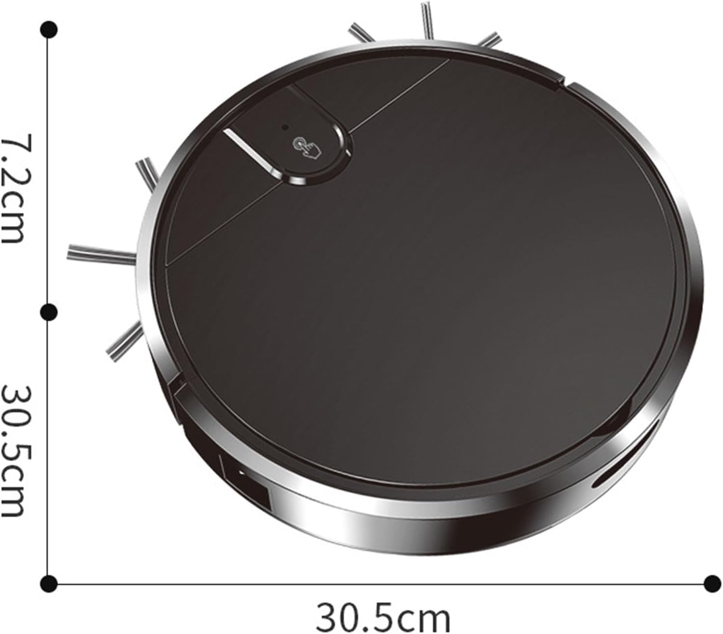 Vacuum Cleaner, Efficient Cleaning, Precise Navigation, Strong Suction Power, Dual-Mode Switching, a Great Helper for Home Cleaning