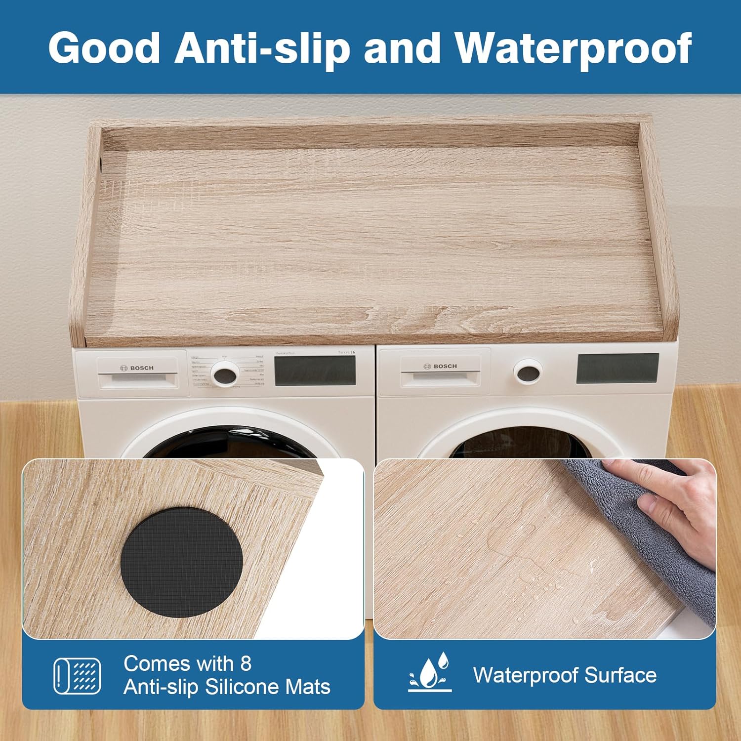 Washer Dryer Countertop 27.5