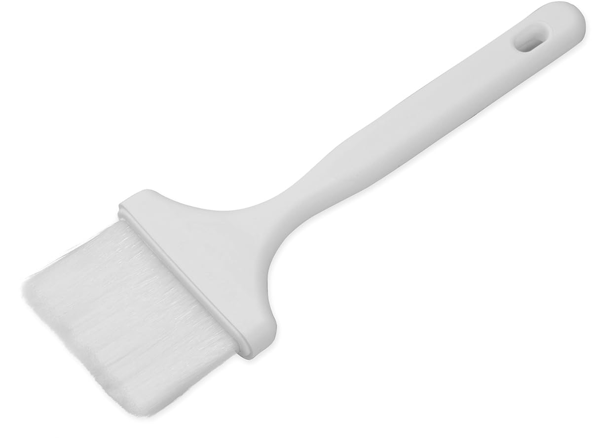 SPARTA 4040202 Meteor Nylon Basting Brush With Nylon Bristles, 3 Inches, White, (Pack of 12)