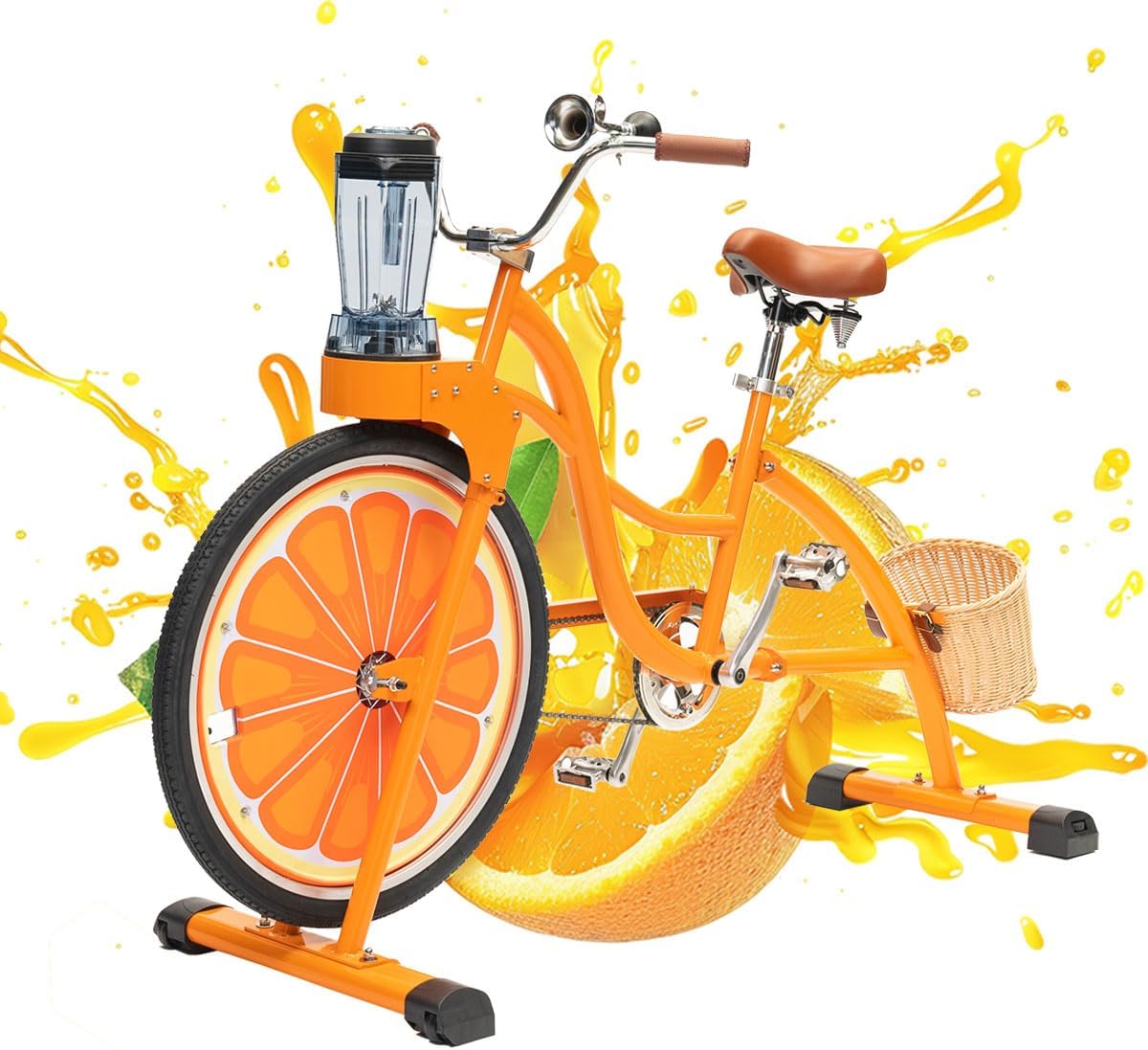 Beach Party Blender Bike - Stationary Smoothie Blender & Juicer Smoothie Bike/customized Cheap juicer blender bike Stationary bike