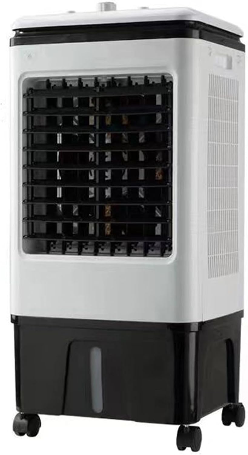 Swamp Cooler, Portable Windowless Air Conditioner, Evaporative Air Cooler w/ 6.6 gal Water Tank, 120°Oscillation, 8 H Timer, 3 Speeds, for Backyard, Garage, Patio, Indoor