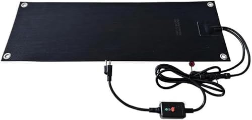 Heated Snow Melting Mat for Winter Outdoor Use, Ice and Snow Heated Pad for Stairs, Steps, Doorways, and Walkways, 10x48inch-1 Piece