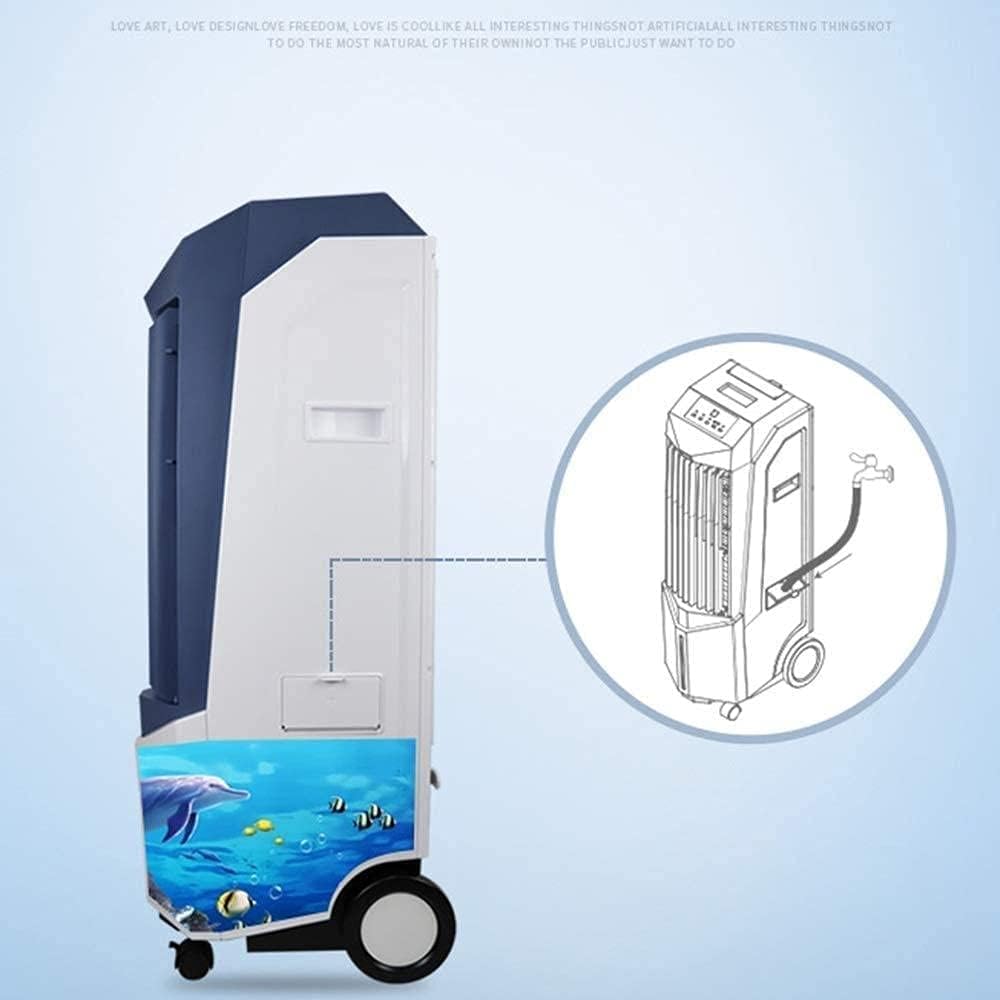 Portable Air Conditioner Cooler Air Conditioner Mobile Without Hose Vertical Air Cooler Micro Humidification Cooling Single Cold Office Home Remote Control