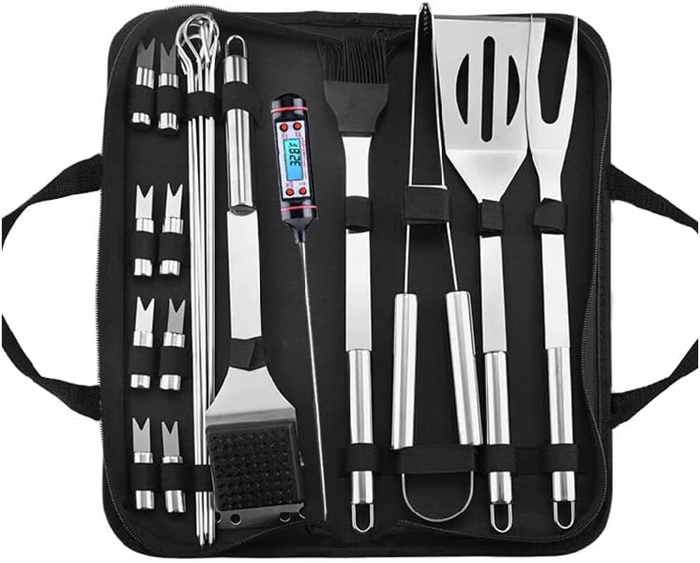Stainless Steel BBQ Tool Set BBQ BBQ Accessories Outdoor Camping Cooking Tool Kit BBQ Utensils