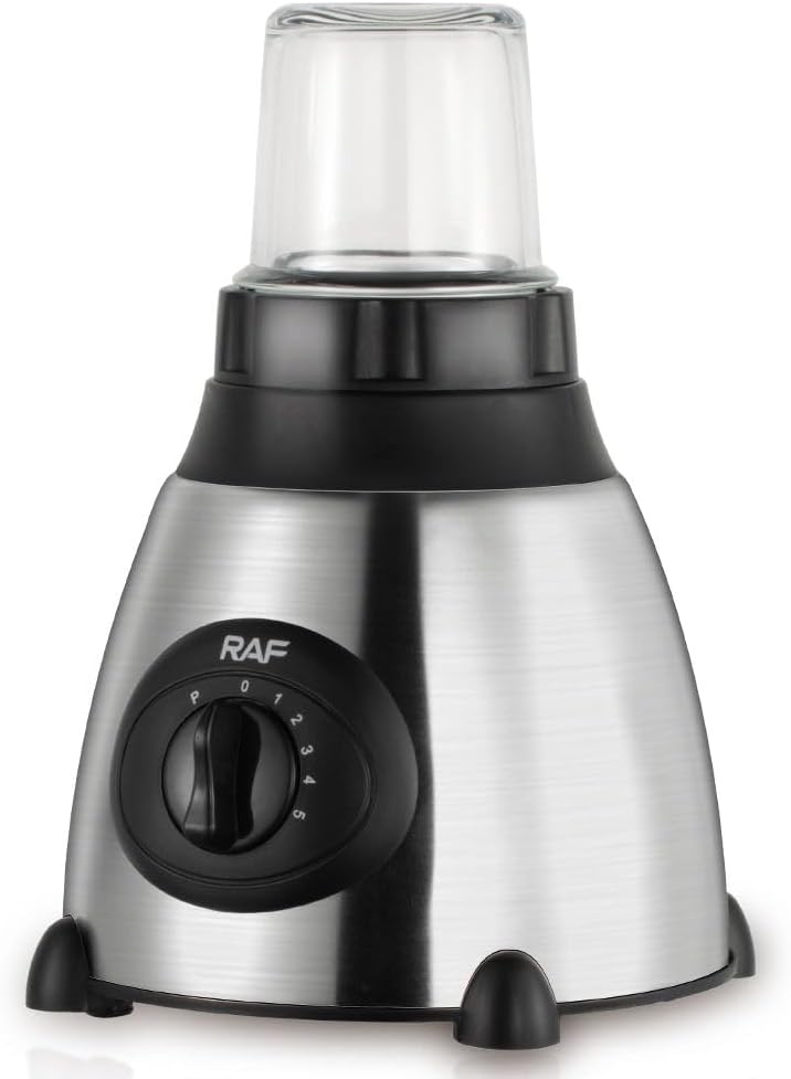 Professional Electric Blender, 1000W Motor, 1.5L Glass Jar, Stainless Steel 6-Blade System, 12000RPM Power, BPA Free