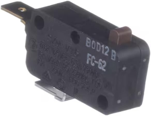 B0D12 B Microswitch, Door Interlock, SZM-V16-FC-62, Microwave for AMV1150VAB1, AMV1150VAB3, AMV1150VAB4