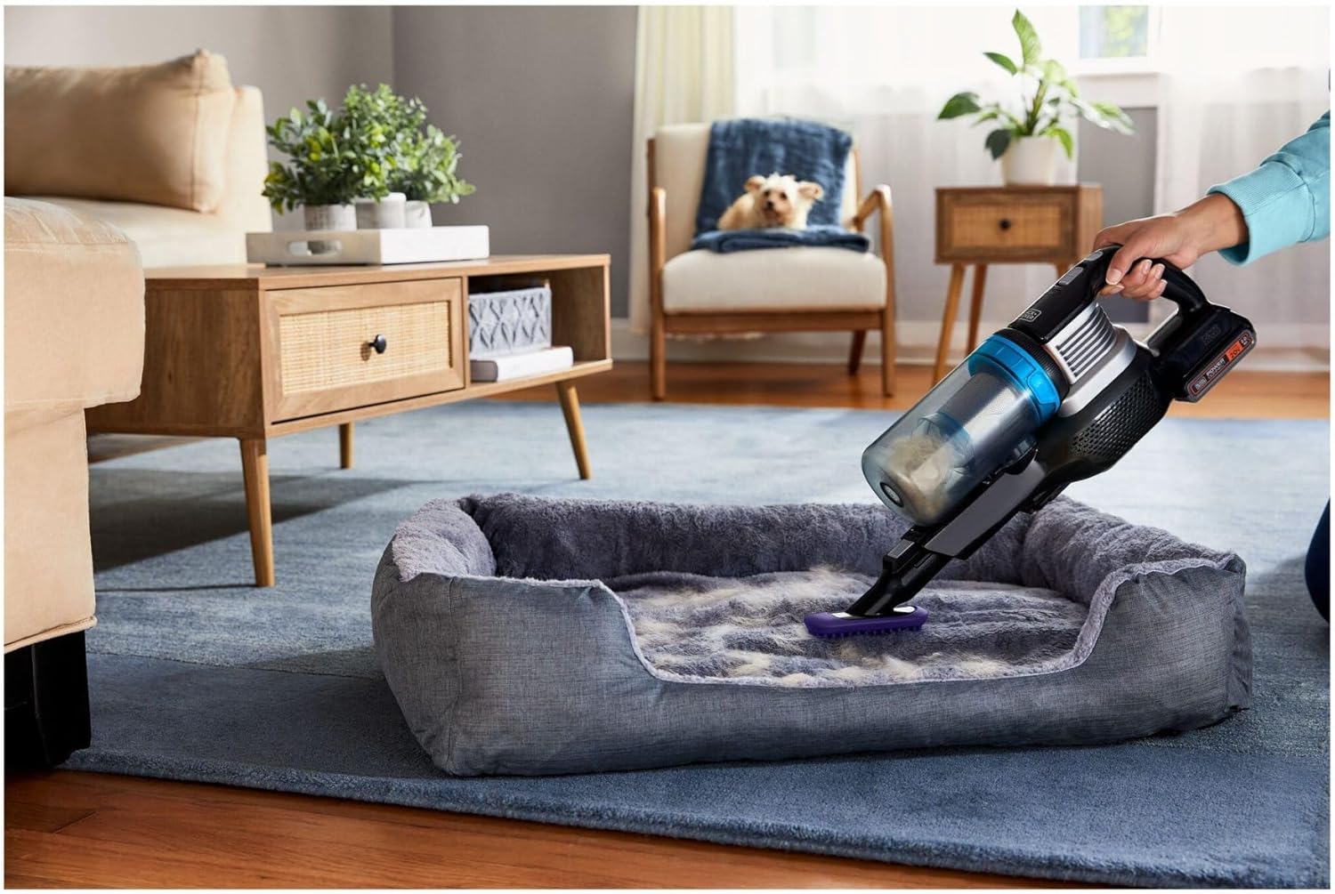 BLACK+DECKER POWERSERIES Extreme MAX Cordless Stick Vacuum, Home and Pet Hair Vacuum (BHFEB520D1)