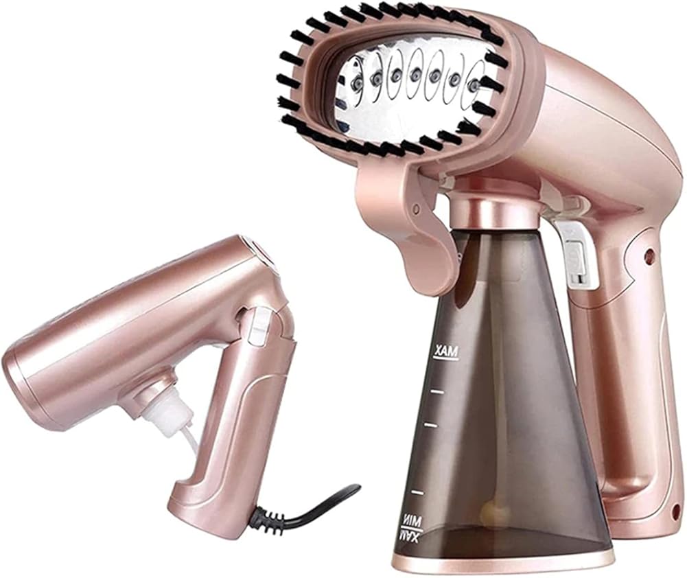 Clothes Vertical Handheld Clothes Garment Steamer, 1300W Portable Garment Steamer, Mini Clothes Steamer, Home/Travel Foldable Fabric Steamer Fast Wrinkle Remover, 18 Minutes Continuous Steam