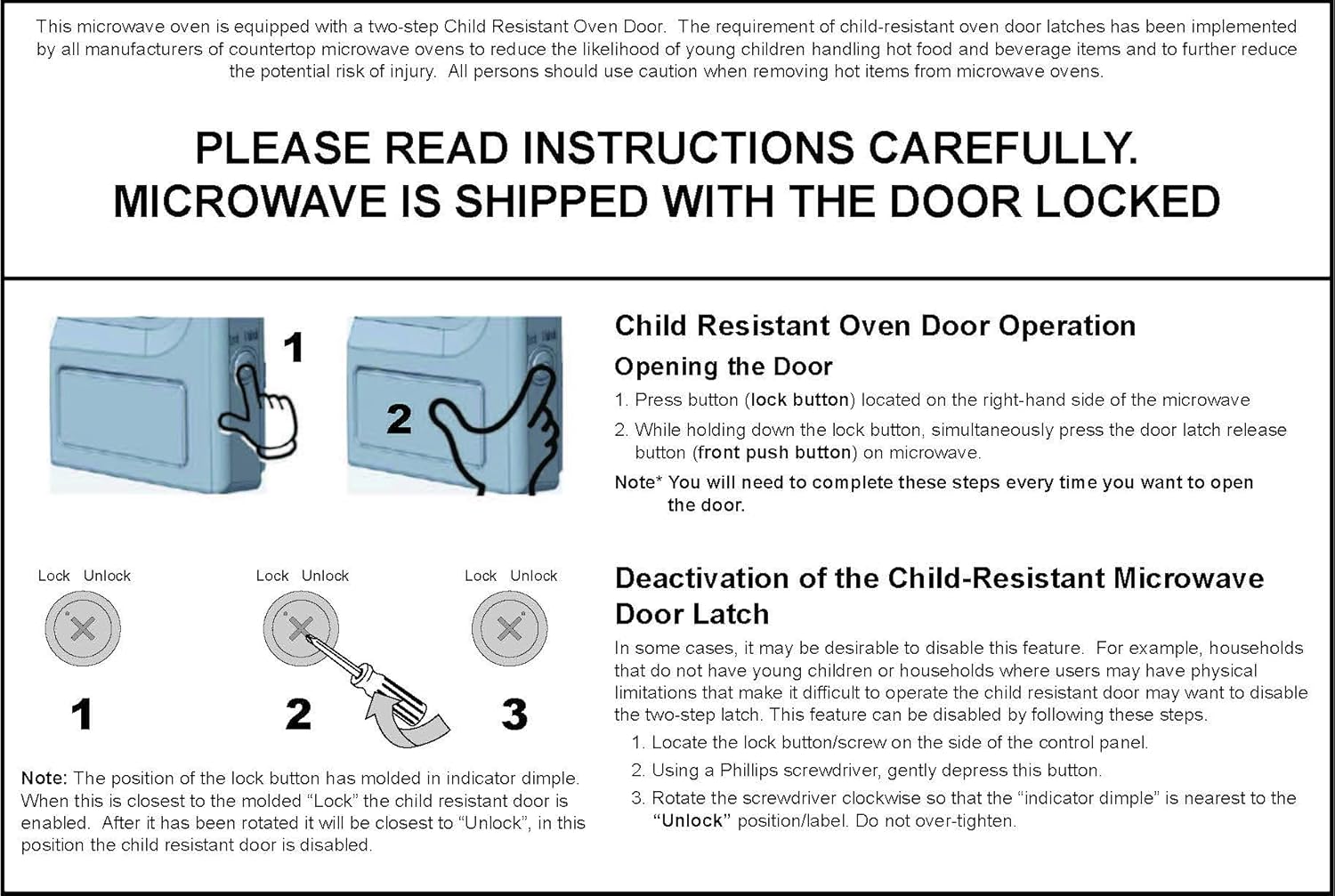 GE Countertop Microwave Oven, 1,200-watt Capacity, 2.0 Cubic Ft., 8 Auto Setting Cooking Settings, Child-Lock Technology, Kitchen Essentials for the Countertop, Dorm Room or Apartment, Black