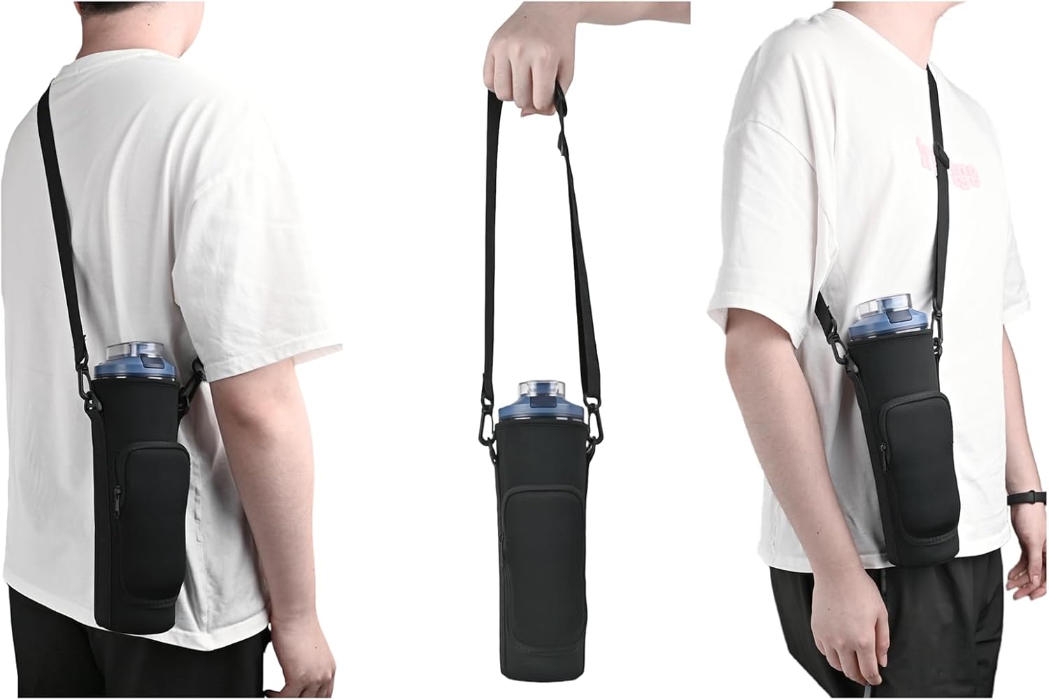 Blast Max Portable Blender Storage Case Bag with Shoulder Strap Compatible With Ninja Blast Max Portable Blender BC251NV/BC251GY/BC251MT/BC251PK/BC251LD/BC251IV (Black)