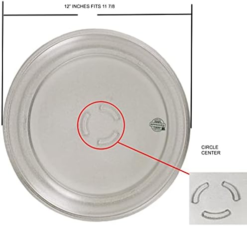 AP3130793 Microwave Turntable Tray Replacement (11 7/8 inches in diameter)