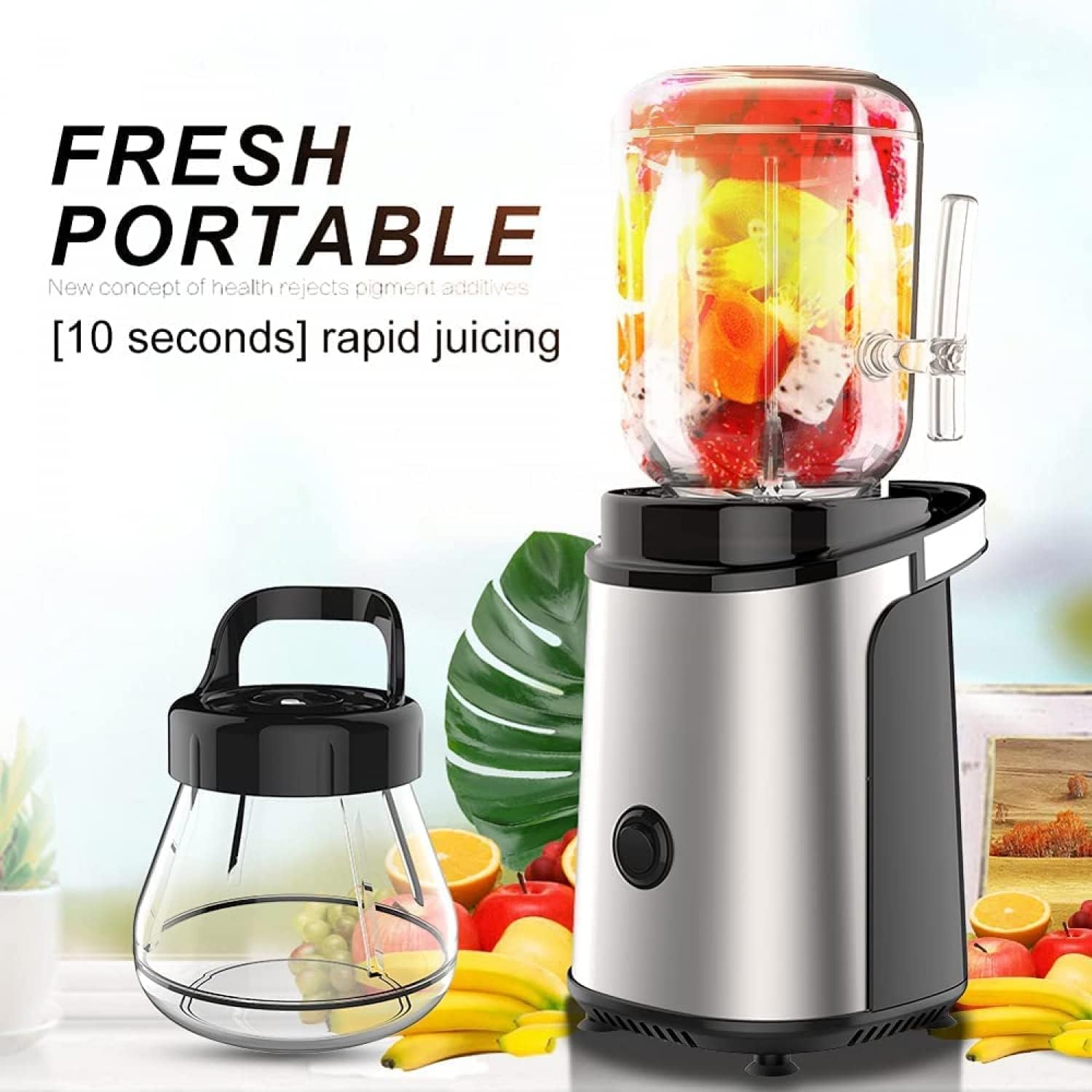 Smart Crushed Ice Blender, Fashionable Portable Smoothie Blender, Food Blender, Milkshake Maker, Fruit Blender Smoothie, Soy Milk Making