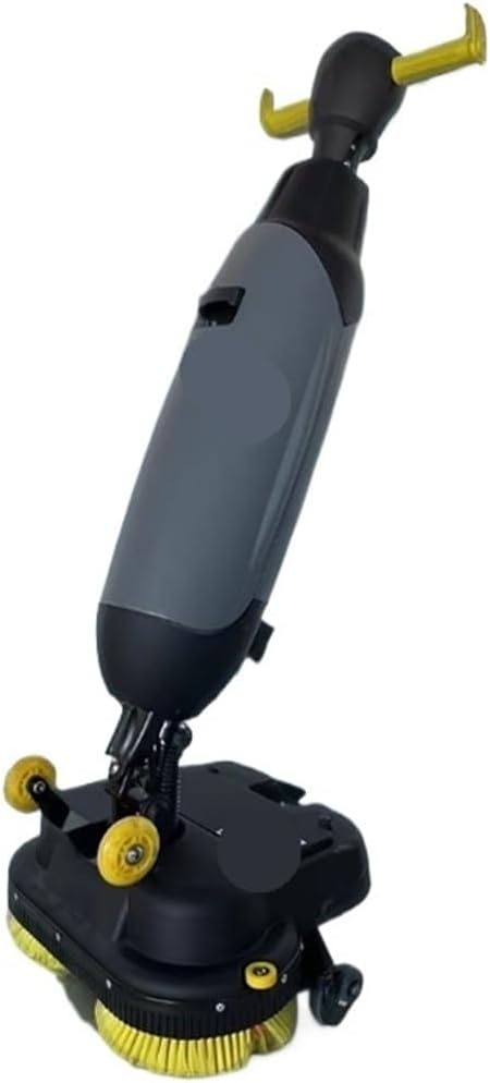 24V Electric Self-Propelled Floor Sweeper Convenient Manual Walk-Behind Floor Washing Machine Cold Water Cleaning Condition