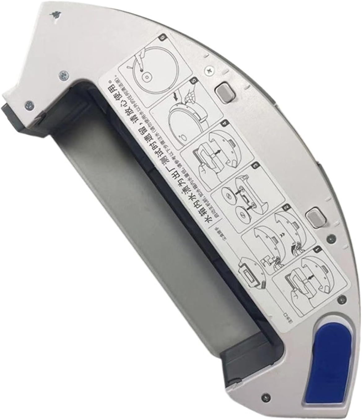 Water Tank，Compatible for Ecovacs，Deebot N9+ / Yeedi Mop Station Pro，Robot Vacuum Cleaner Cleaning Cloth Holder Replacement Parts