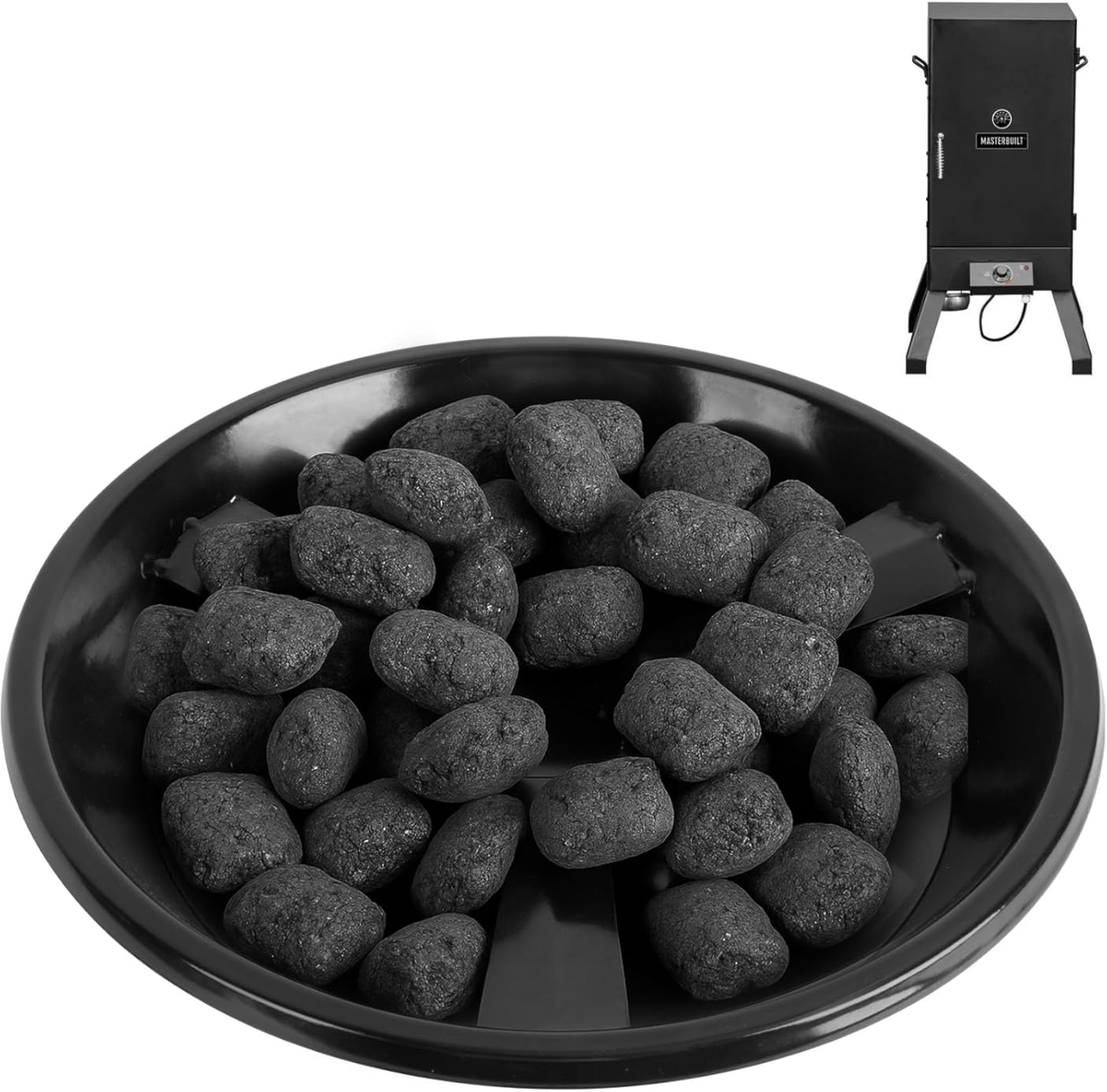 Flame Disk Bowl Replacement Parts for Masterbuilt 911060006 9005100068 20050311 20050106 20050611 20050412 MB21050813 Smokers Accessories, Grill Parts for Masterbuilt Gas and Dual Fuel Smokers