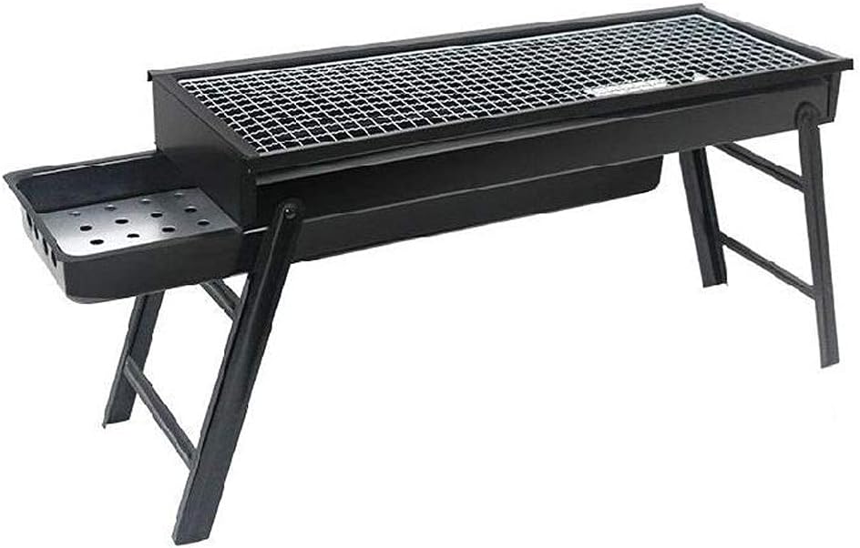 Foldable Charcoal BBQ Grill for Camping and Outdoor Picnic Portable Table Grill for Garden Parties and Festivals