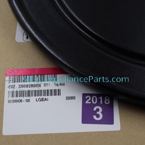 3390W2M005E Microwave Tray (Metal)