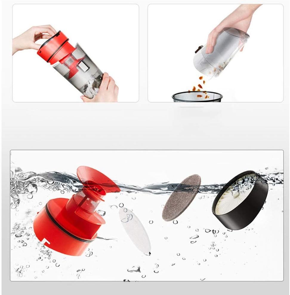 Vacuum Cleaners Handheld Vacuum Cleaner, for Home Hard Floor Carpet Lightweight Power Strong Suction Powered Brushes Cordless Stick Vacuum