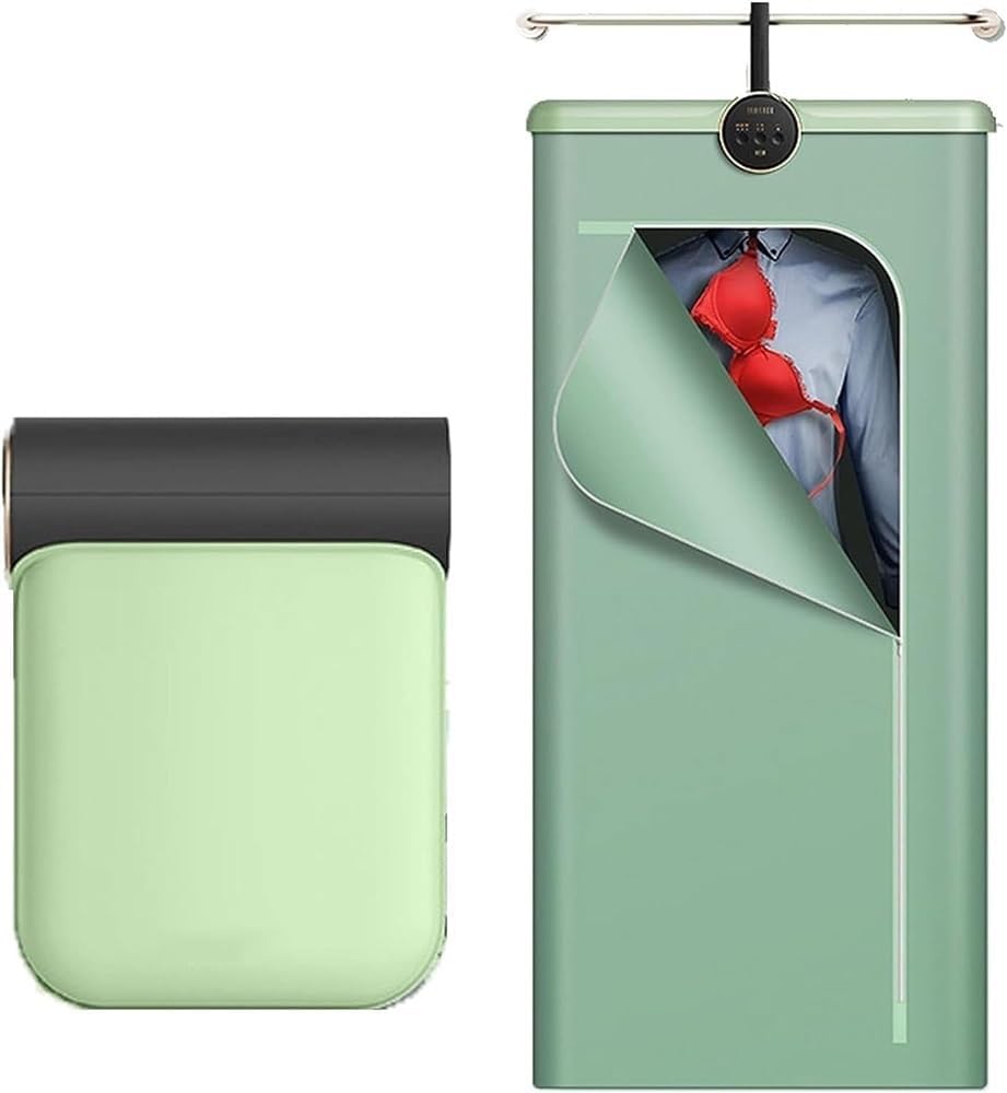 Fashionable Portable Clothes Dryers, Foldable 220v/400w Folding Mini Drying Rack with 212 * 289 * 82mm 10KG Weight Bearing Weight 1.4kg, Electric Clothes Dryer