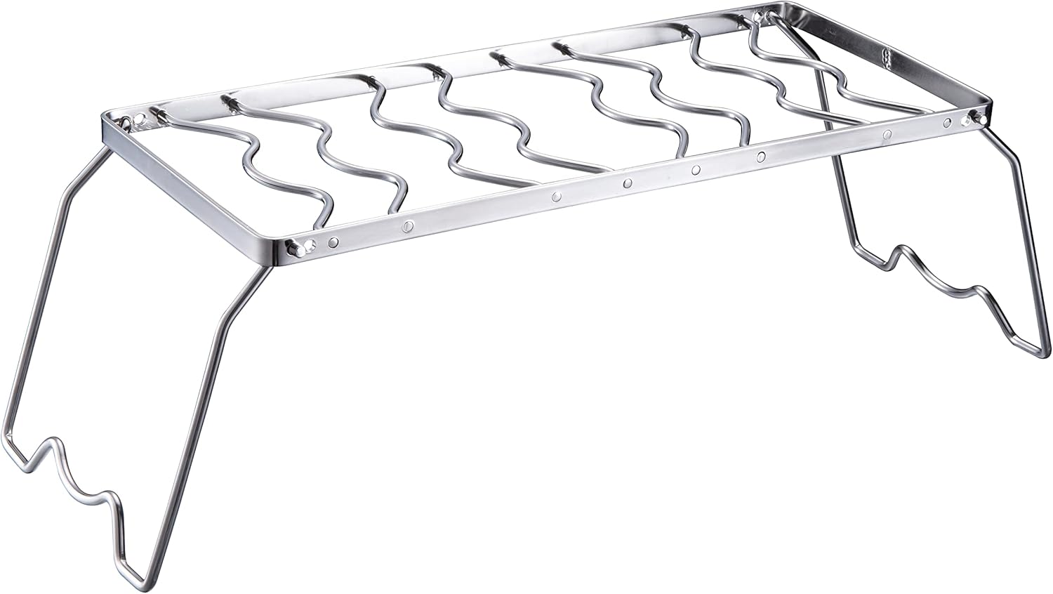 NANGOGEAR 11205 (MS-1015) Grill Stand, Wide Stove Stand, Triple 17.7 inches (450 mm)