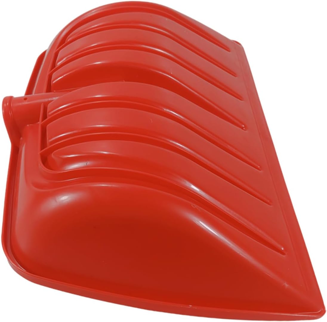 Wide Scoop Snow Shovel Head Replacement Plastic Snow Scraper Large Heavy-Duty Shovel Head for Trash and Frost Removal Portable and Easy to Use