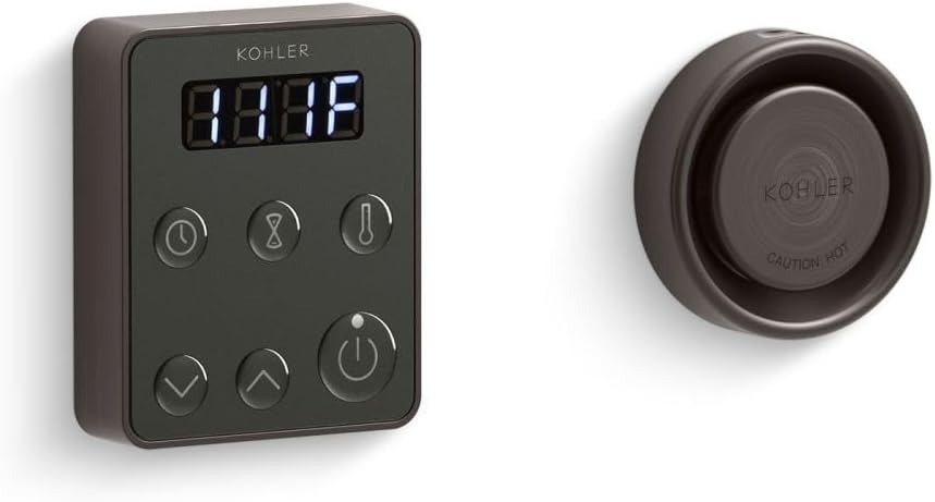 Kohler 5557-2BZ Invigoration Series Steam Generator Control Kit, Oil-Rubbed Bronze