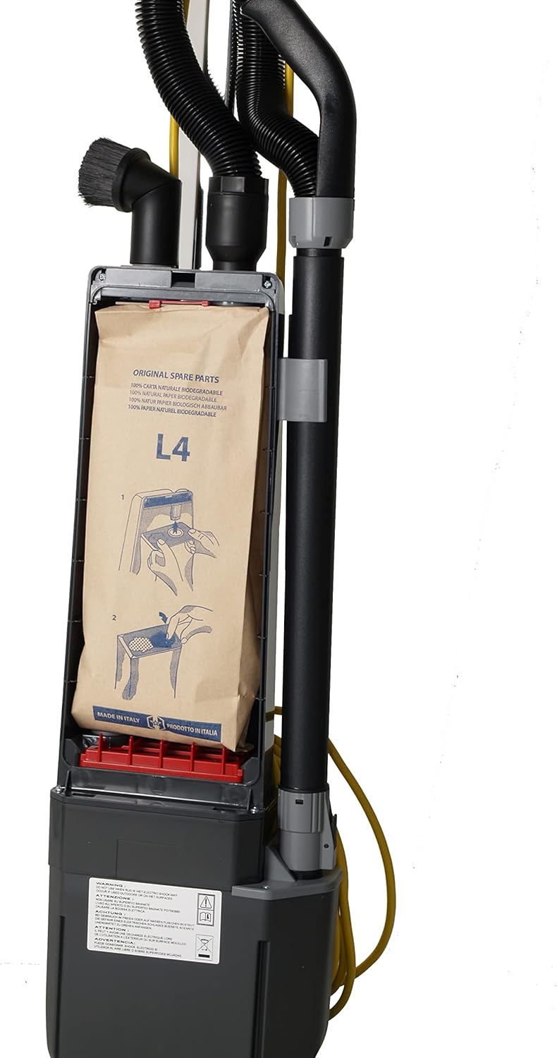 Bissell Commercial BGU1500T Heavy Duty Upright Vacuum, with on-Board Tools, Dual Motor, 15” Cleaning Path, 40’ Cord