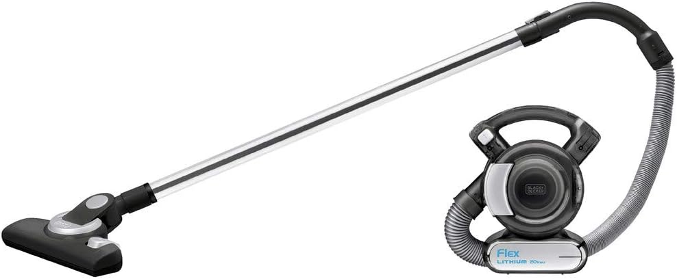 BLACK+DECKER 20V Max Flex Cordless Stick Vacuum with Floor Head and Pet Hair Brush (BDH2020FLFH)