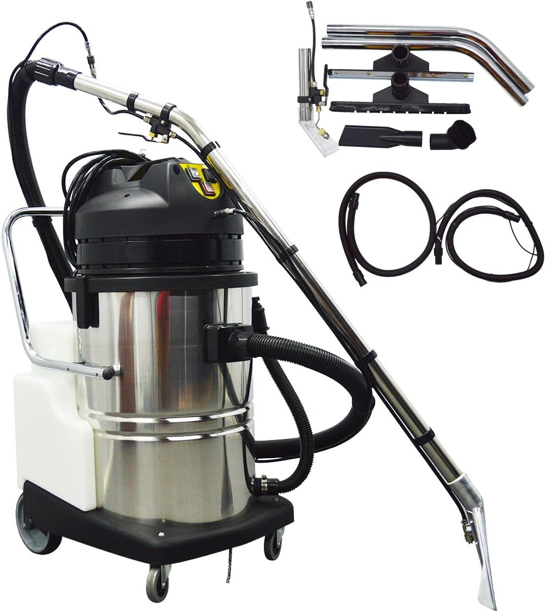 80L Carpet Cleaner Machine, Vacuum Cleaner, 3 in 1 Carpet Extractor Machine for Carpets, Curtains, Sofas, 2000W,110V