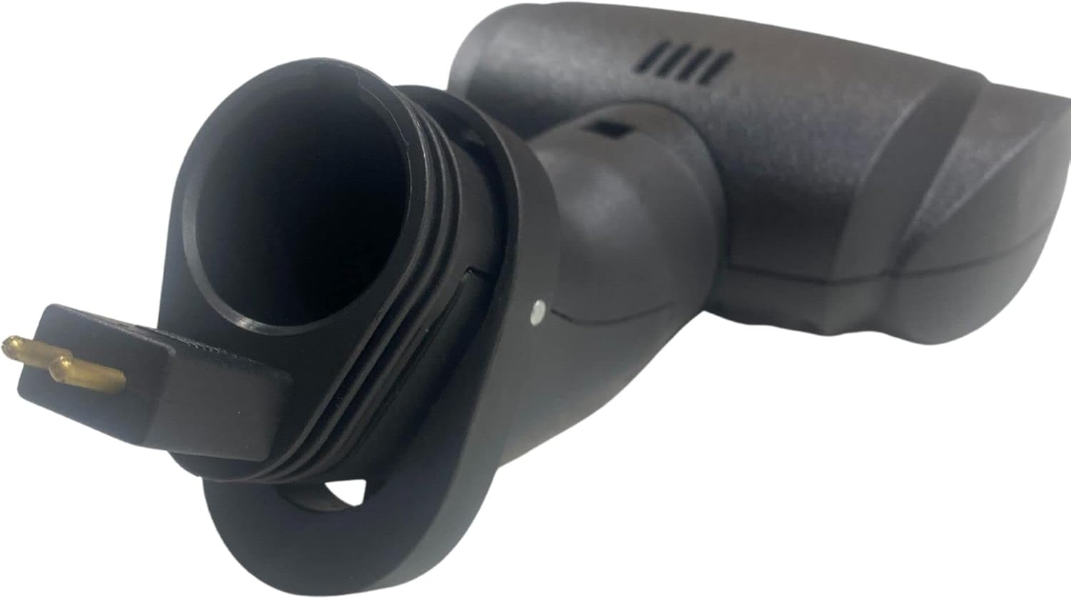 Wessel-Werk HEB 160 Compact Hand Held Electric Power Brush, 120v Vacuum Powerhead with Swivel Neck and Flush Fitting Adapter Plug for Hose Handle