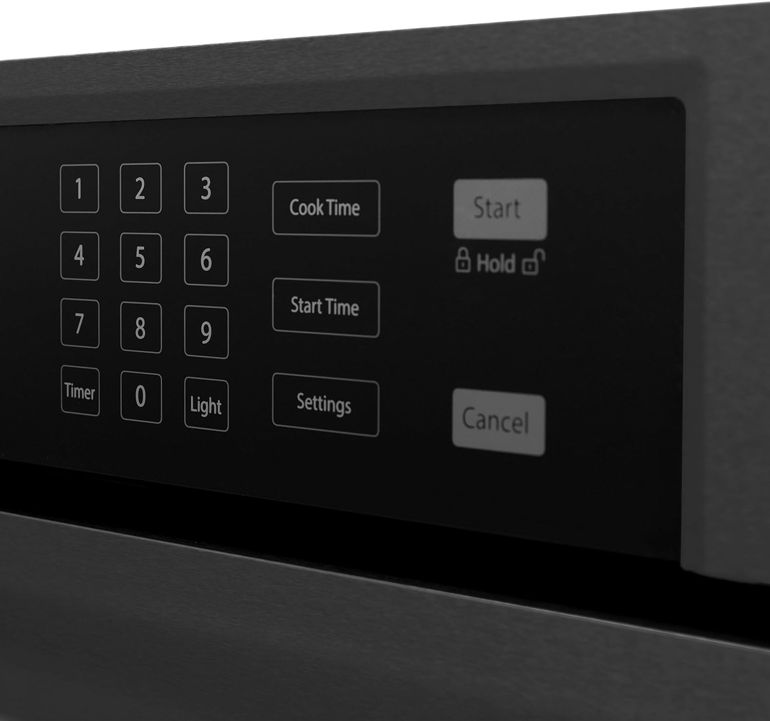 ZLINE 30 in. Autograph Edition Professional True Convection Single Wall Oven with Air Fry and Self Clean in Black Stainless Steel with Champagne Bronze Handle (WASBZ-30-CB)