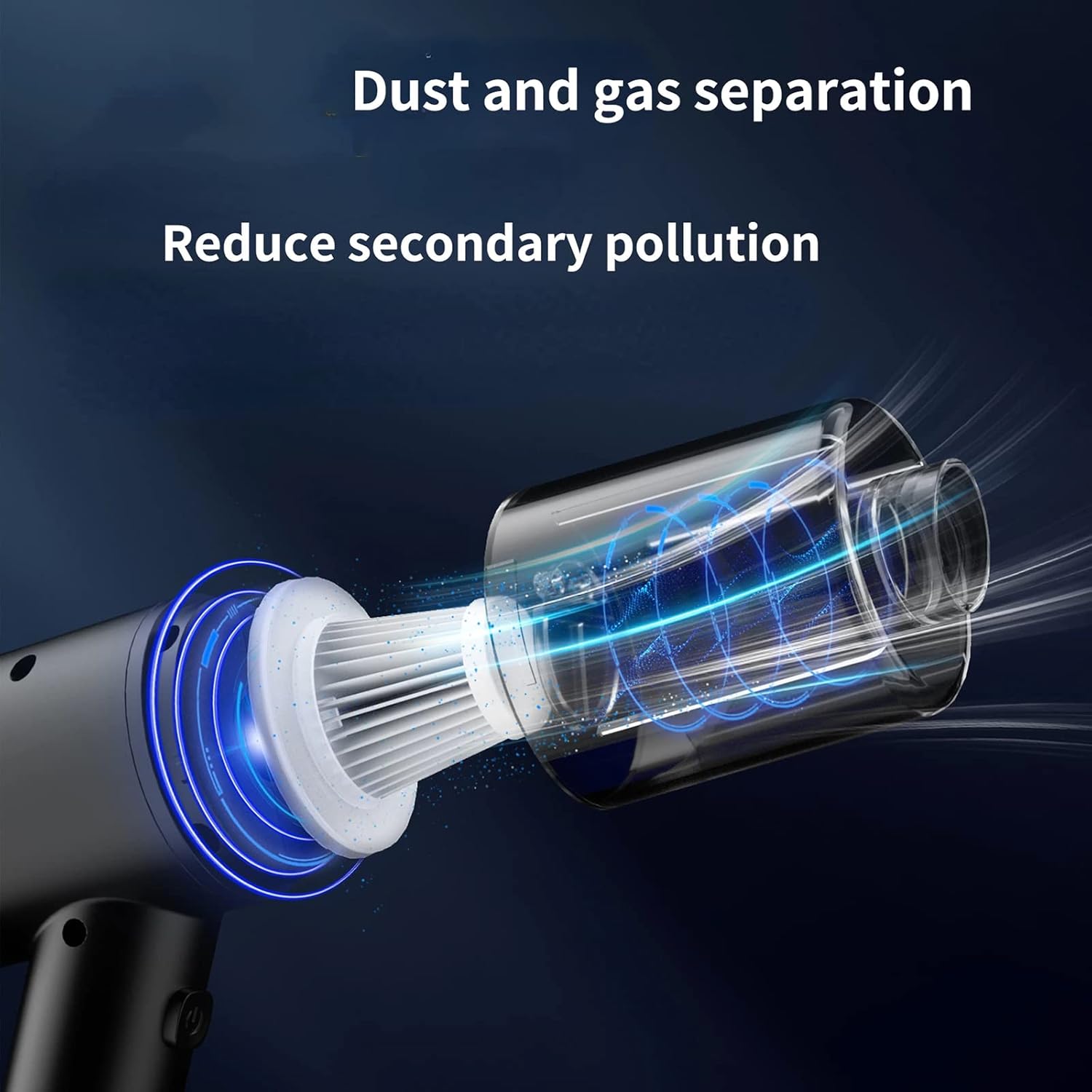 Car Vacuum Cleaner Portable Mini Gun Style Cleaner 150W Handheld Vacuum Cleaner for Auto Interior Home Appliance