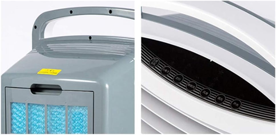 Portable Air Conditioner Fan Air Cooler, Portable Air Conditioner Eaporatie Misting With Remote Control Humidifier Fan And Bladeless Noiseless Fan