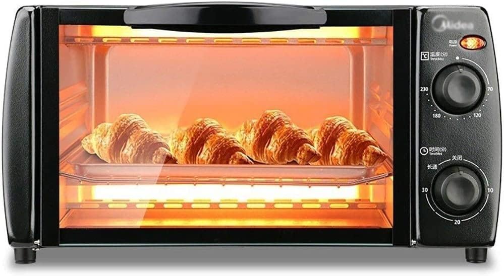 oven mini oven air fryer oven Mini Ovens Multi-function electric oven with a capacity of 10L, household 750W stainless steel baking small oven, drying oven with a weight of about 2.7kg Happy Life Br