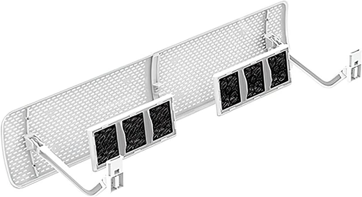 Adjustable Air Conditioner Deflector with Filter Ac Air Outlet Air Wing Household Summer Folding Wind Screen Wind Shield