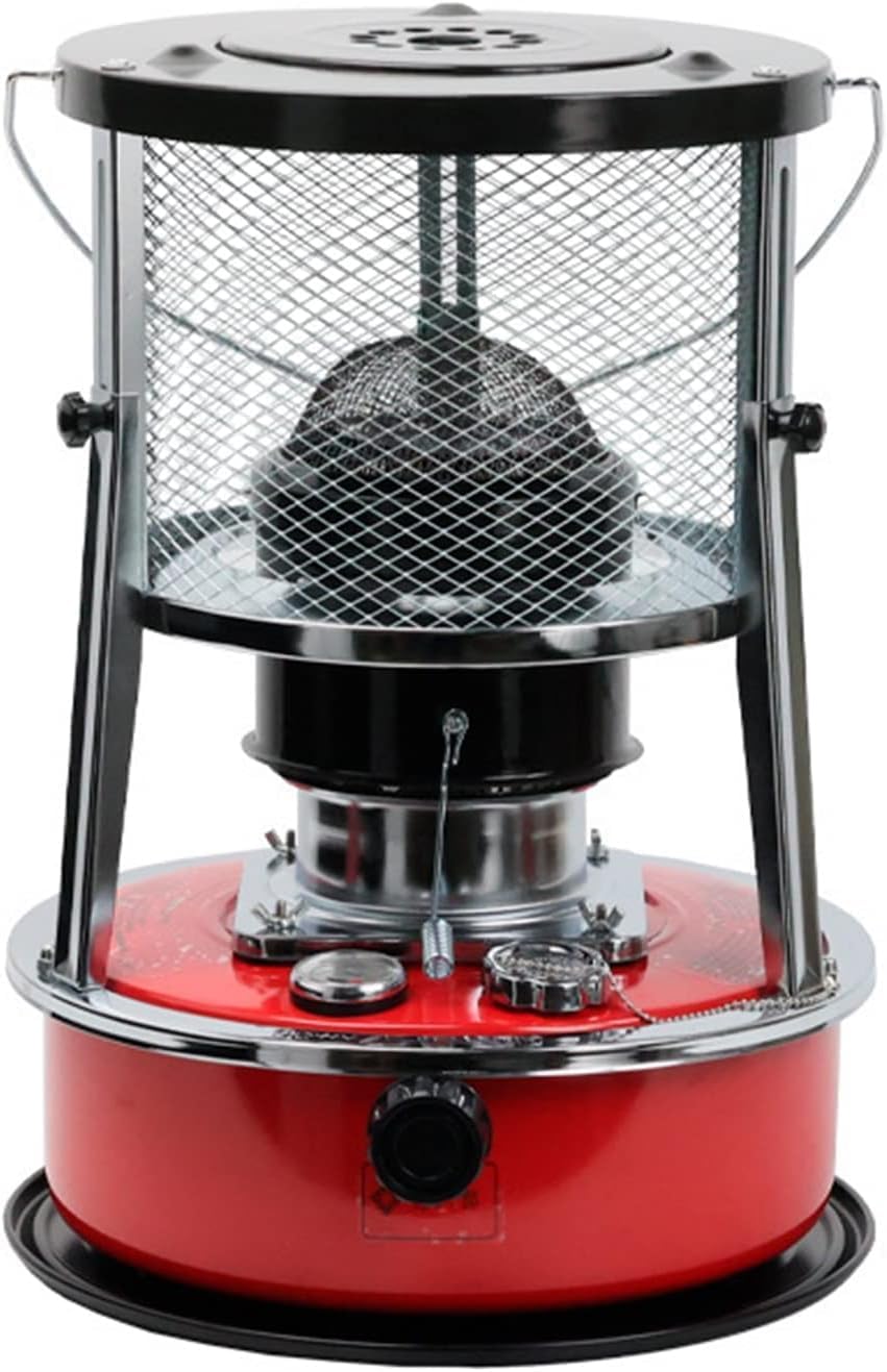 Non Electric Kerosene Heater Stove 4.6L Portable Mobile Space Heaters Camping Stove Outdoor Oil Heaters, For Camping Rice Cooking Tent