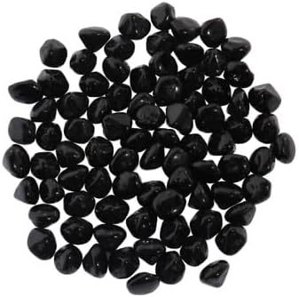 Compatible with Black Fire Glass Pit Place Reflective Rocks Premium Warm Beads Crystals 10 Lb