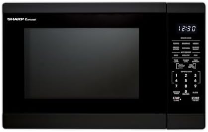 SHARP Countertop Microwave Oven with Removable 12.4