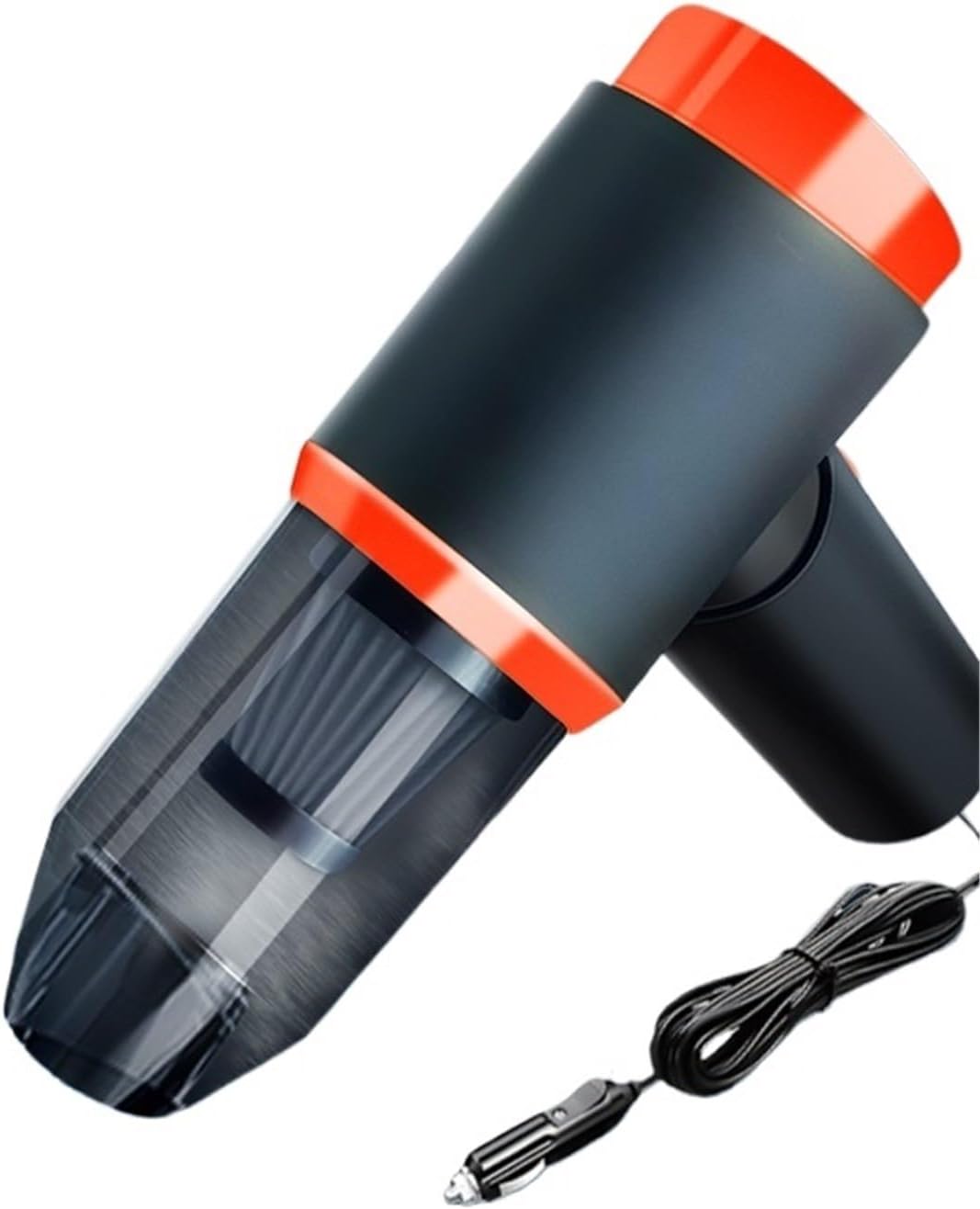 Small Portable Strong Suction 12v Wired car Special Vacuum Cleaner, a Tool for Cleaning Gaps and Garbage in The car(Orange)