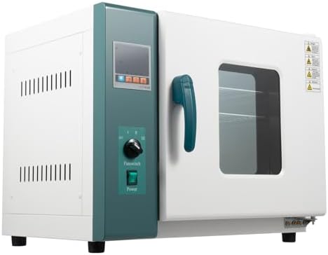 1000W 110V Horizontal Electric Blast Drying Oven, 12Gal Capacity Forced Air Convection Drying Oven with Button Control & Intelligent Temperature Controller, Box Temperature RT+18°F～572°F