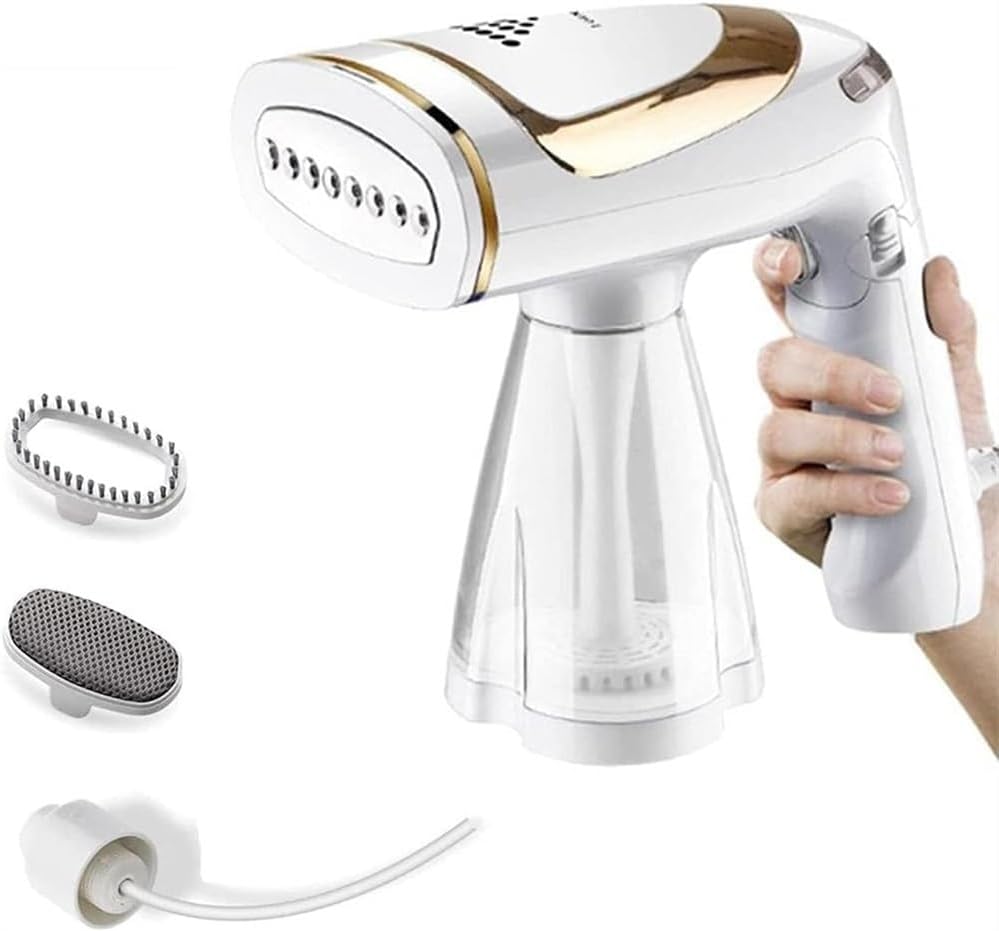 Hand Held Garment Steamer Foldable Handheld Fabric Garment Steamer，Luxury 1600w Portable Clothes Steamer ，Powerful 1600W Vertical & Horizontal Steam ，40s Fast Heat Up ， Auto Sleep