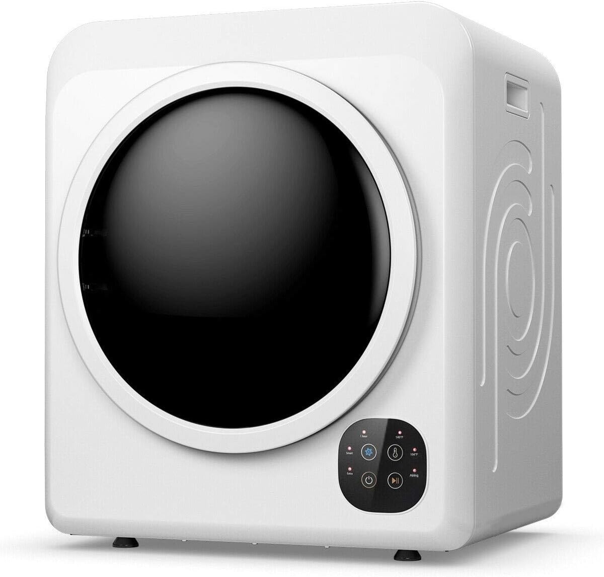 1700W 3.22 Cu. Ft. Electric Tumble Compact Laundry Dryer 2 Way Rotation Multiple Filtering Easy-To-Operate Control Panel Space Saving Suitable For Small Apartments [Note: Cannot Ship to California]