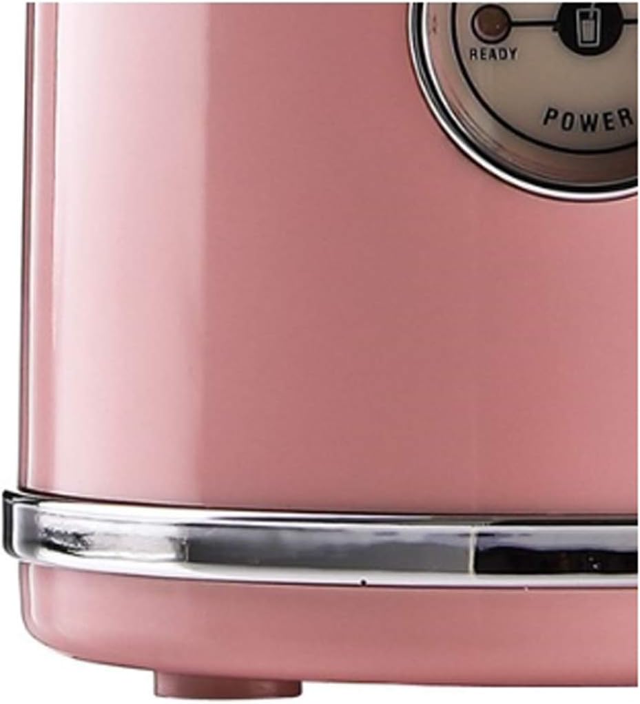Retro Mini Blender Tritan BPA BPA Free Jar Smoothie Ice Crush Blender 600mL Capacity 220v pink