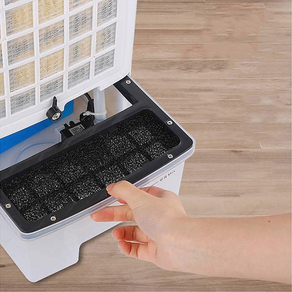 Air Cooler for Home Office Air coolers Evaporative Coolers, Portable Air Conditioner Evaporative With Remote Control Misting Humidifier Fan And Bladeless Noiseless Fan,For Office, Dorm, Room