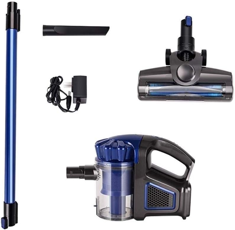 Handheld Vacuum Clean,Upright Vacuum Cleaner Cordless Vacuum Stick Lightweight 2 in 1 Handheld Rechargeable Vacuum with Powerful Suction and LED Brush for Home and Pet Hair Cleaning