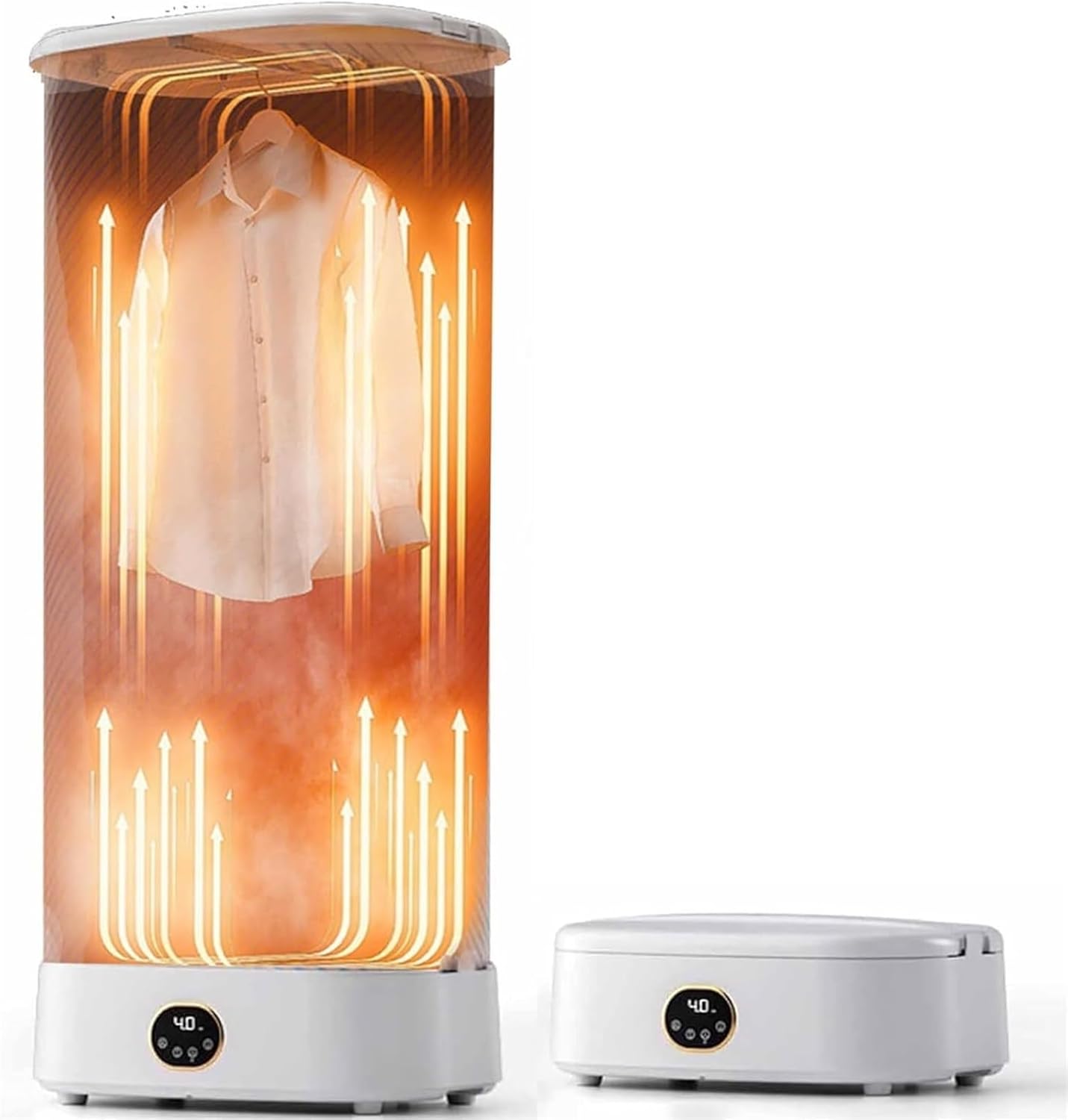 Portable Clothes Dryer,Small Electric Laundry, Automatic Ironing Machine, Steam Drying Smart,Foldable,Suitable For Apartment