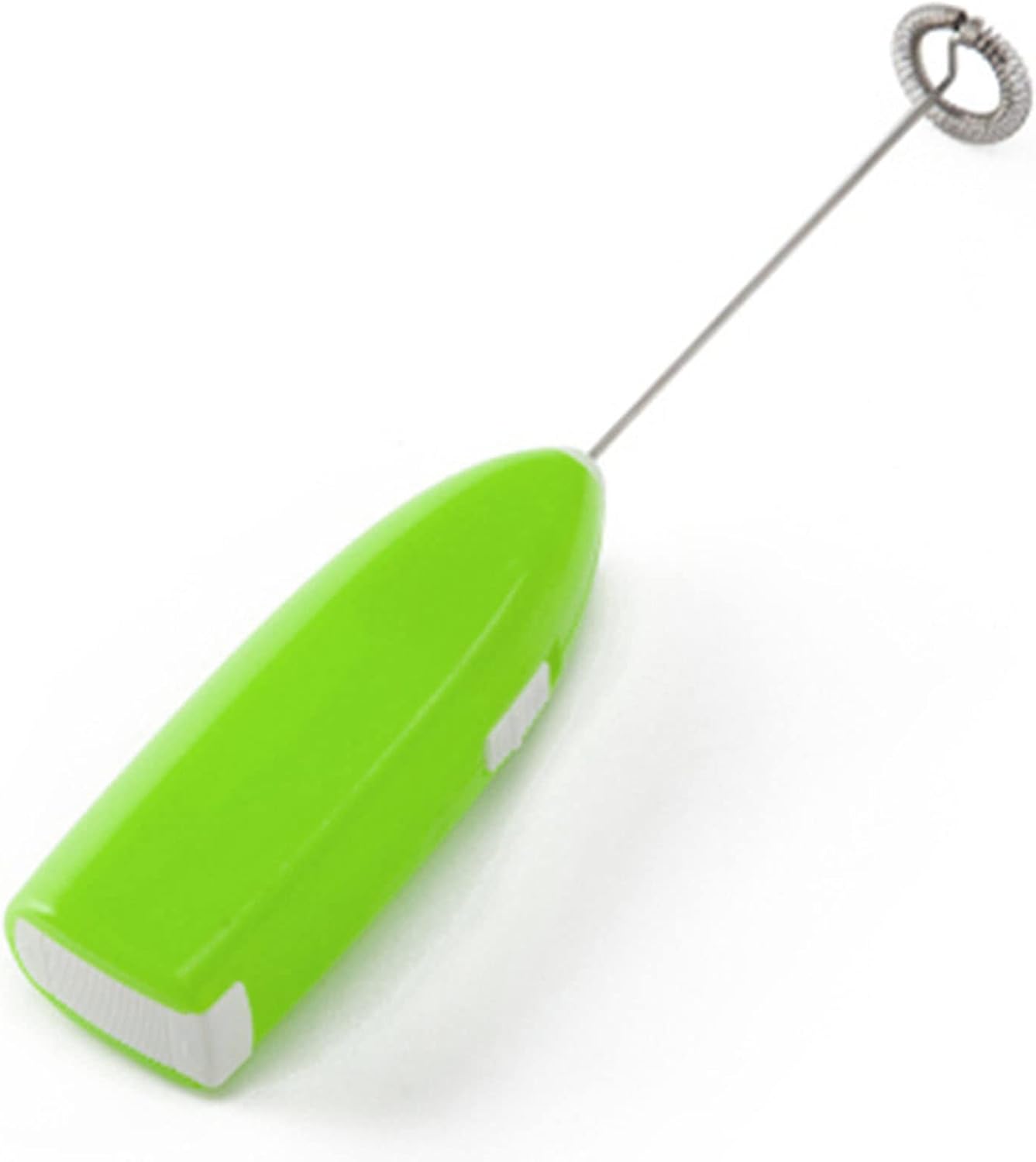 Cordless Electric Hand Blender, Hand Blender, Waterproof, Small Plastic Metal Home use, Suitable for Latte, Cappuccino (Green)