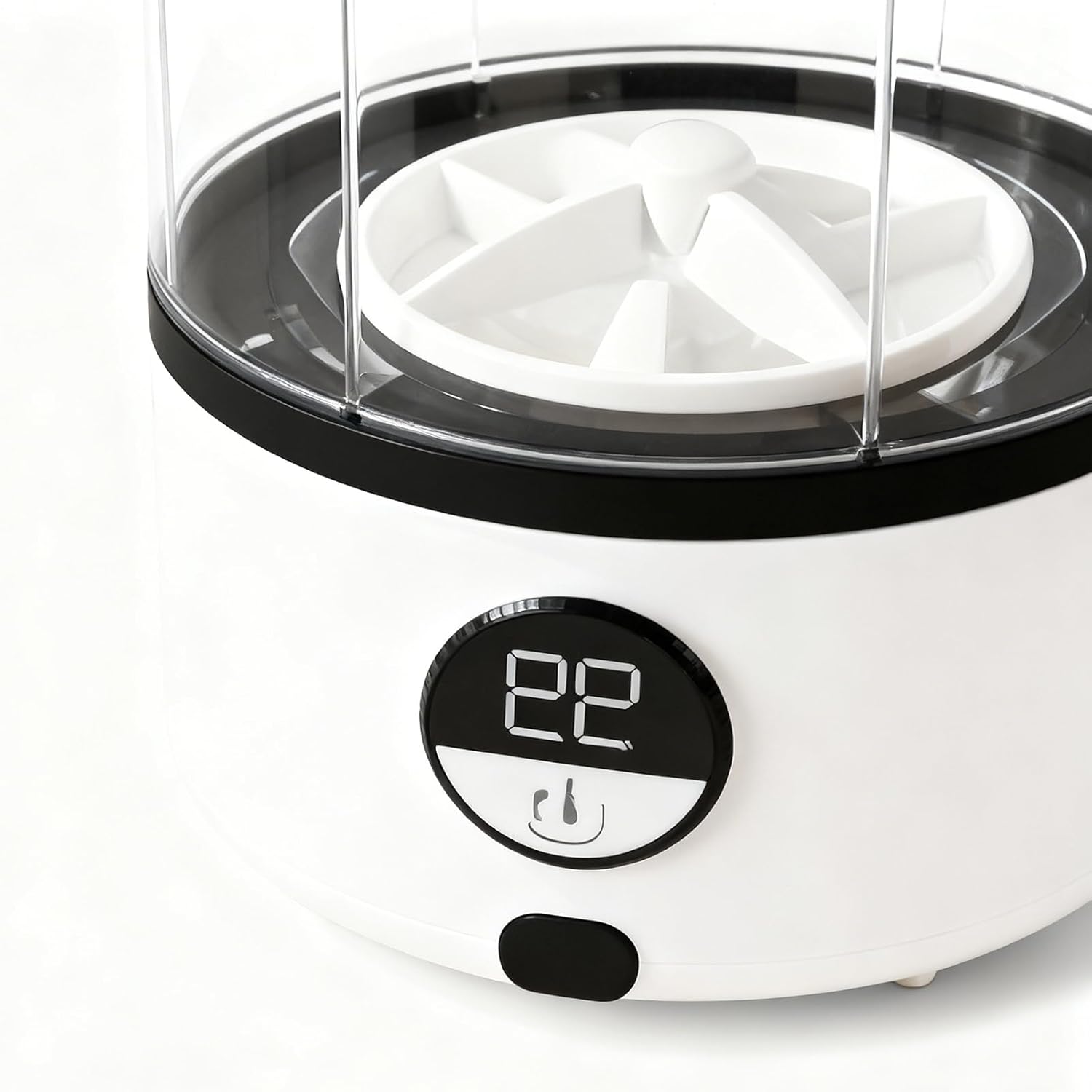 Compact Portable Washer - Cordless Mini Machine, 2-Mode Cleaning with USB Rechargeable, Space Saving with Powerful Motor, Travel Laundry Device, Mini Washer for Small Loads