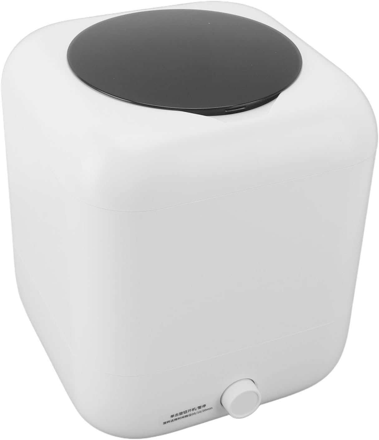 aqxreight Washing Machine Portable 5L Top Load with Digital Display 3 Wash Timings USB Rechargeable Design for Underwear Socks Travel Dorm Auto Inlet Drainage